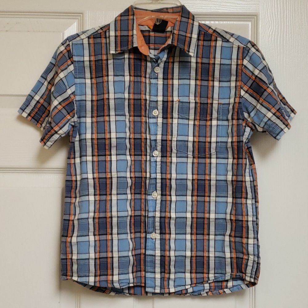 Gapkids boys button down shirt size S